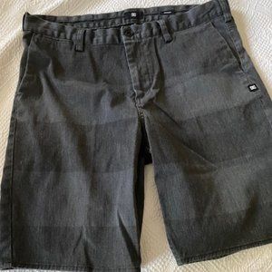 DC Men's Charcoal Jean Shorts